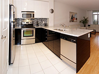 Condominium for Sale in Vaughan Kitchen and Living Area