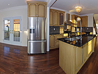 Detached House for Sale in Mississauga (Kitchen and Living Area)