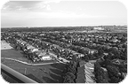 Panoramic photography of homes in Burlington