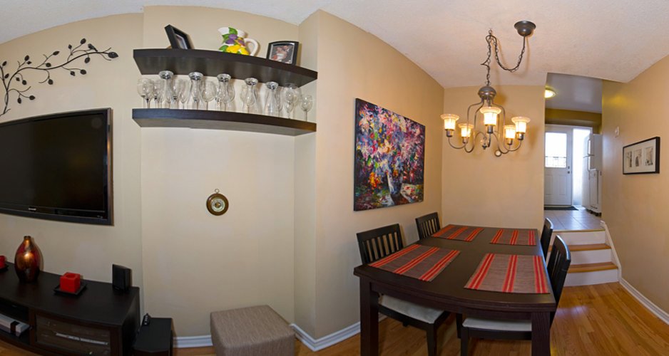 virtual tour of townhome on 275 Broadview Ave, Toronto area